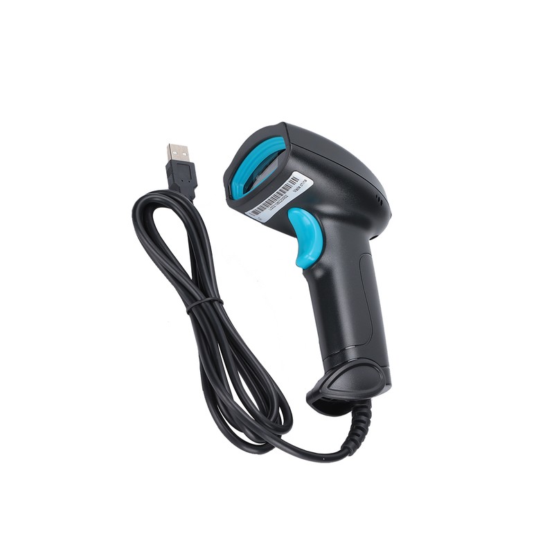 Barcode Scanner Handheld 360° Reading Dustproof Waterproof QR Code USB