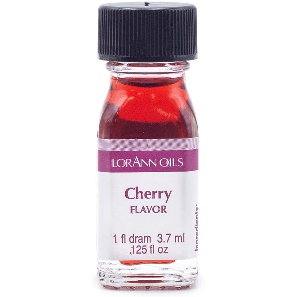 LorAnn Cherry Super Strength Flavor, 1 dram bottle (.0125 fl oz - 3.7ml)