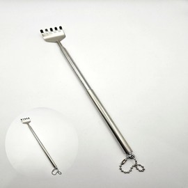 Hyoja Hand Length Adjustment Portable Length Adjustable Stainless Steel Hand Scraper Portable Hyoja Hand Length Adjustment Hyoja hand scratcher 7ea