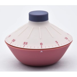 Ranvi Cute Time Manager, Kitchen Timer for Cooking and Baking, Learning Reminder, Alarm Clock(Red)