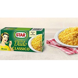 il Mio Dado Classico Bouillon Cubes, Classic Taste 10 Cubes Box, 10g Each Cube