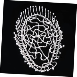 IWOWHERO Rhinestone Forehead Chain Headwear for Women Elegant Hair Accessories for Weddings Parties Special Occasions Durable Design for Lasting Beauty Chic Hair Hoops to Elevate Your Style