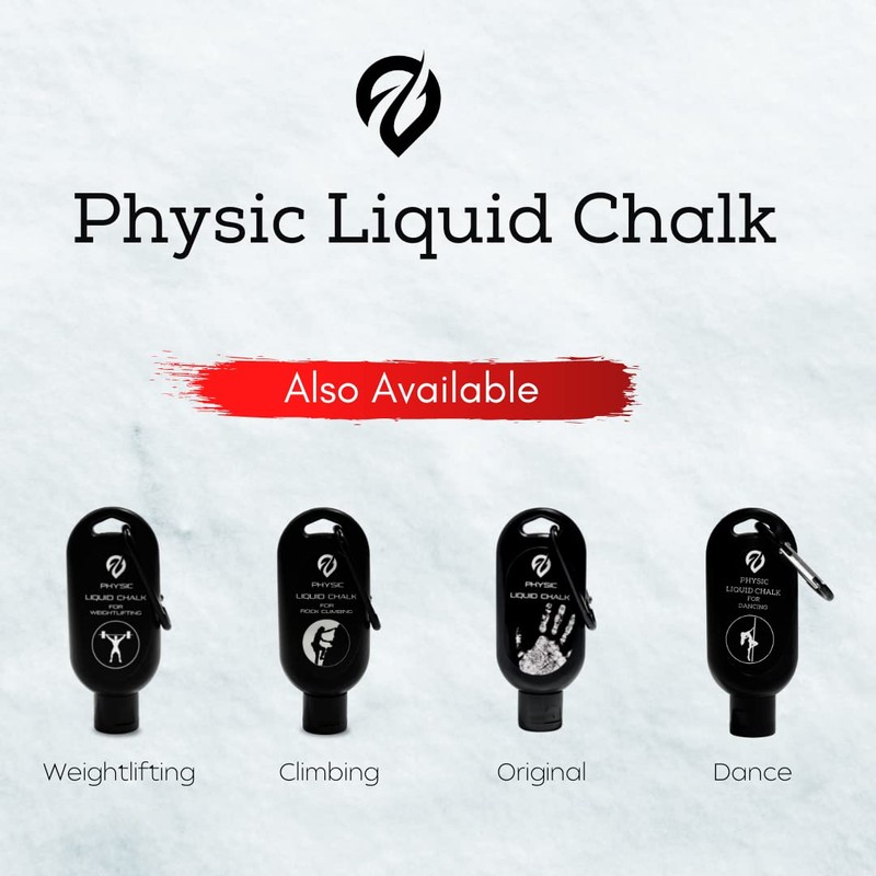 EVMT Brands Liquid Chalk, Mess-Free Gym Chalk for Weightlifting. Sweat-Resistant