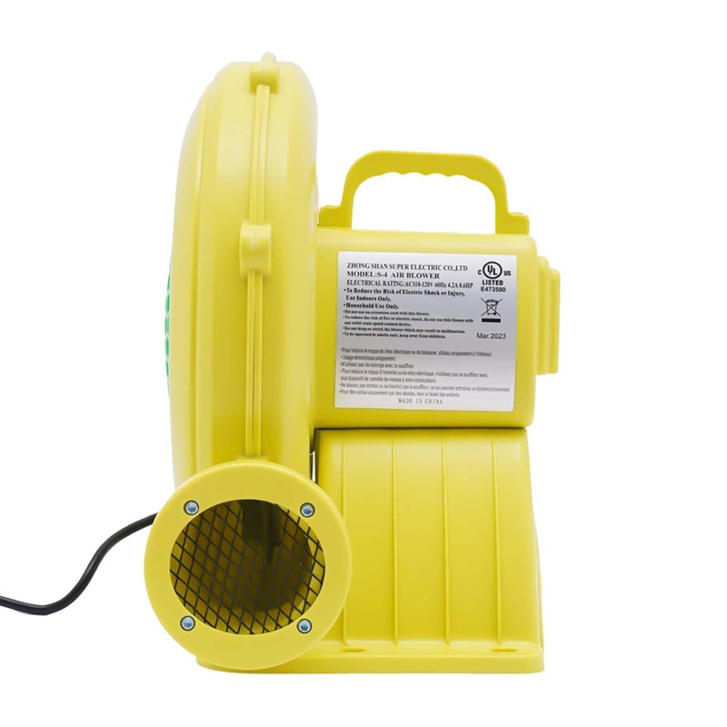 TITIDU 480W 0.64HP Air Blower, Inflatable Bounce House Water Slide