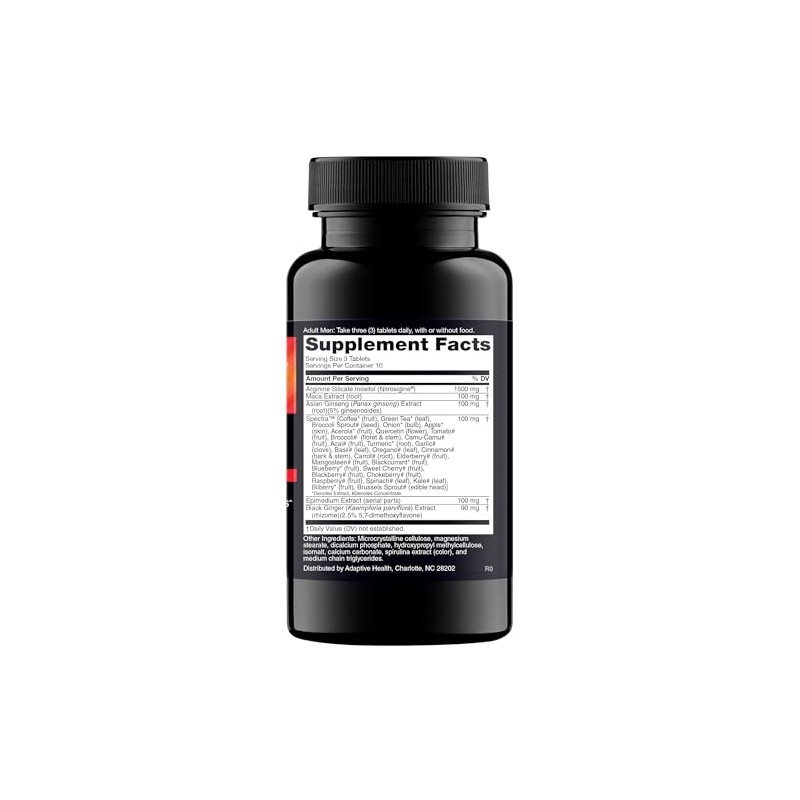 Nugenix- “Perform, Óxido Nítrico y Refuerzo de Vitalidad para Hombres