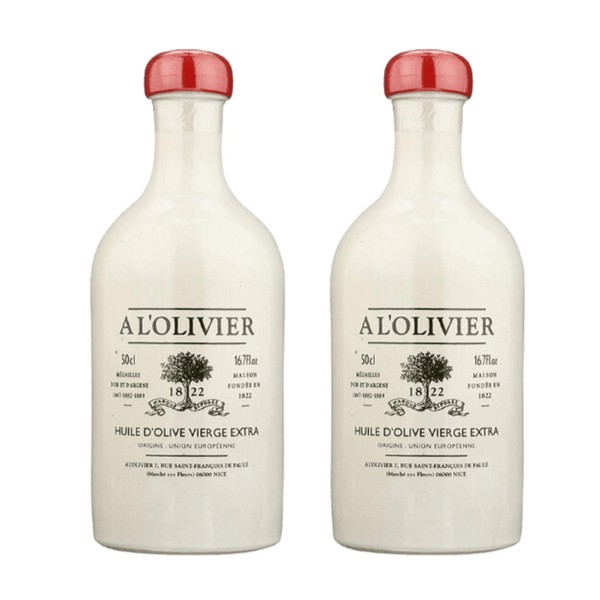 L'olivier Extra Virgin Olive Oil In White Ceramic Crock ,