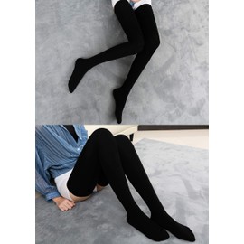 KOUTEI Super Long Over Knee Socks, Cotton, Pretty Legs, Compression Thighs, Thighs, 35.4 inches (90 cm), Soft, Knee High Stockings, Long Socks, Socks -