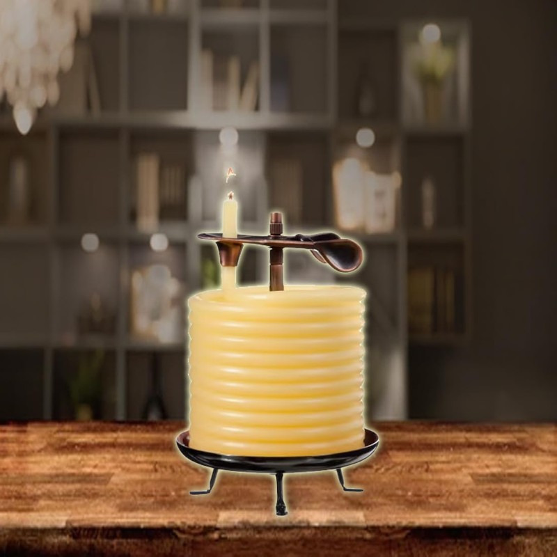 Candle by the Hour 20561B 144-Hour Candle, Eco-friendly Natural Beeswax