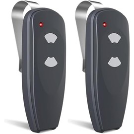 Upgrade M3-2312 Garage Remote, compatible with Marantec 315MHz remote, 2-button digital 382 garage door opener remote, fits for M4500, M4700, M4500e, Synergy 260/270 garage door openers, etc. (2 Pack)