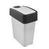 keeeper Premium Waste Bin with Flip Lid, Soft Touch, 10