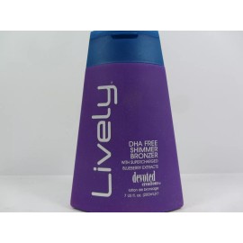 DEVOTED CREATIONS LIVELY DHA FREE SHIMMER BRONZER TANNING LOTION