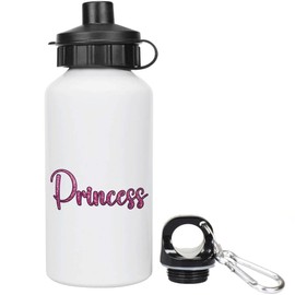 Azeeda 400ml 'Princess' Kids Reusable Water/Drinks Bottle (WT00082005)