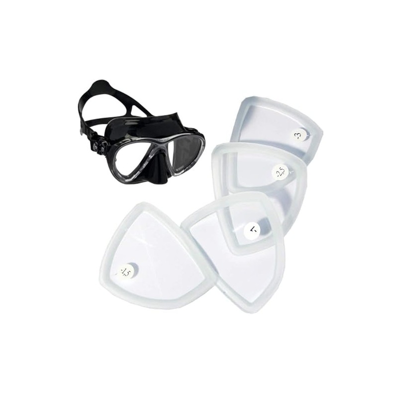 Cressi Negative optische Linse für Taucherbrille Big Eyes Evo Maske