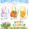 Yanghad Felt Easter Basket, Pack of 3 Easter Baskets with