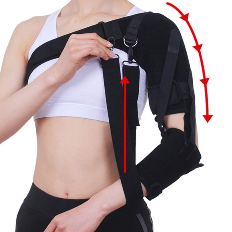 SH-RuiDu Arm Sling Shoulder Brace Adjustable with Stabilizer Sling Shoulder