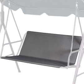 Seat Replacement Cover, 600D Oxford Heavy Duty Waterproof Swing Bench Cover for Outdoor Porch Garden Yard 2/3 Seat Patio Chair (45.3"x18.9"x18.9", Grey)