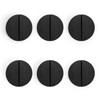 Evionlin Black 2-1/2 inch Drawer Pulls, 12 pcs (6 Pairs)