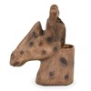 EEMKAY® New Resin Fun Giraffe Head Pot and Glasses Holder