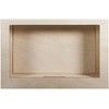 Rayher DIY Kit Wooden Shadow Box Frame, 3D Frame for