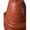 #3 (DC203REC) DEKTITE Square Base Combo Pipe Flashing Boot: RED