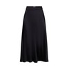 ESPRIT Satin Midi Skirt, 001/Black