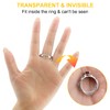 Ring Sizer Adjuster for Loose Rings, 16 Pack 8 Sizes