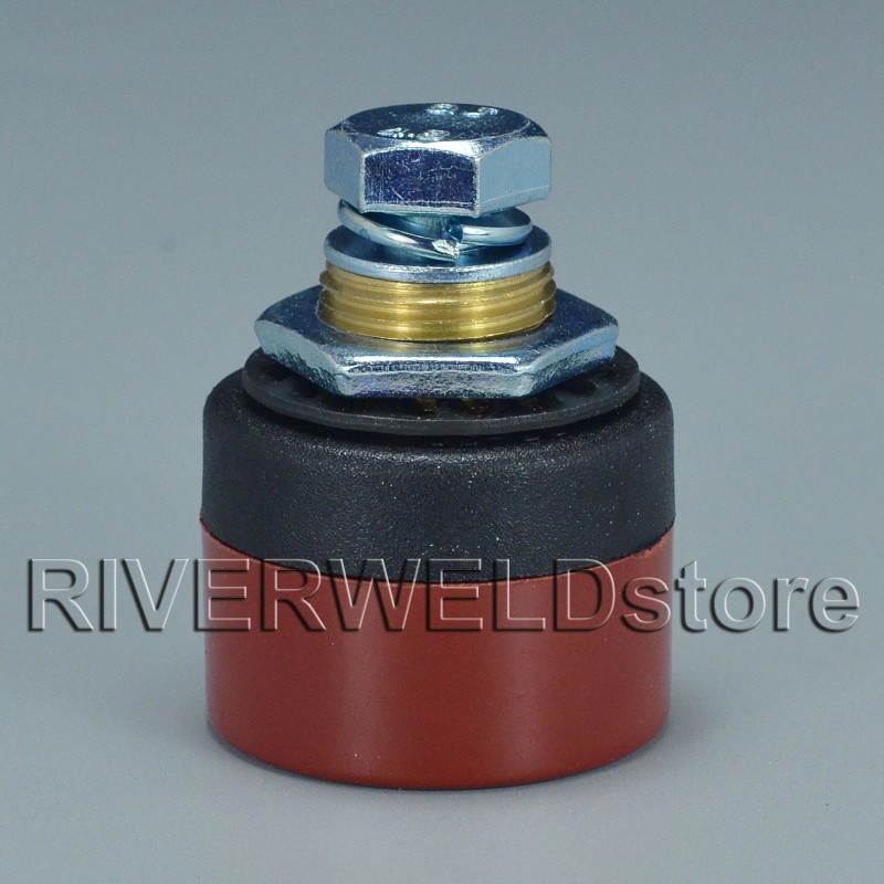 RIVERWELD TIG Welding Cable Panel Connector-plug and Socket Dinse Dinze