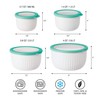 Oggi Prep, Store & Serve Plastic Bowl w/See-Thru Lid- Dishwasher,
