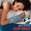 FEATOL Wrist Brace Carpal Tunnel for Women Men, Adjustable Night