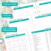 2026 Planner Refills - Weekly Monthly Refills with 6 Punched