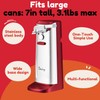 Davivy Electric Can Opener, Removable Stainless Steel Cutter and 3-in-1