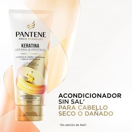 Pantene Acondicionador sin sal' Keratina con Pro Vitamina B5 250 ml