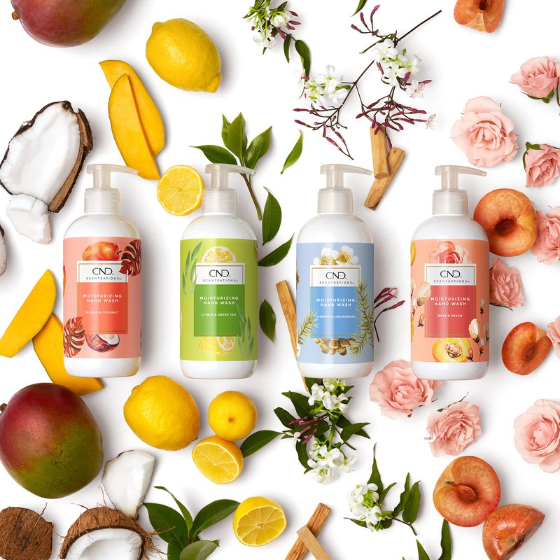 CND Scentsations Wash Peach & Rose