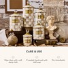 MACKENZIE-CHILDS Demi Enamel Canister, Kitchen Storage Container with Lid, Brown-and-White
