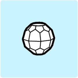 BeadTin Fuchsia Transparent 6mm Faceted Round Craft Beads (750pcs)