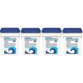 Boardwalk 340LP Laundry Detergent Powder, Summer Breeze, 18 lb Bucket (4)