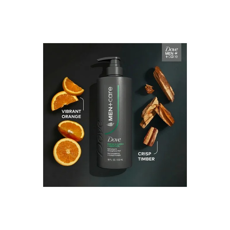 Dove Men+care 2 In 1 Fresh & Clean + Mentol
