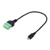 CERRXIAN 1ft Micro USB Male to 5 Pins Screw Terminal