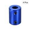 sourcing map Shaft Coupling Connectors 6 mm to 8 mm