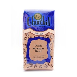 Churchill Coffee Ozark Mountain Blend 12 oz - Whole Bean