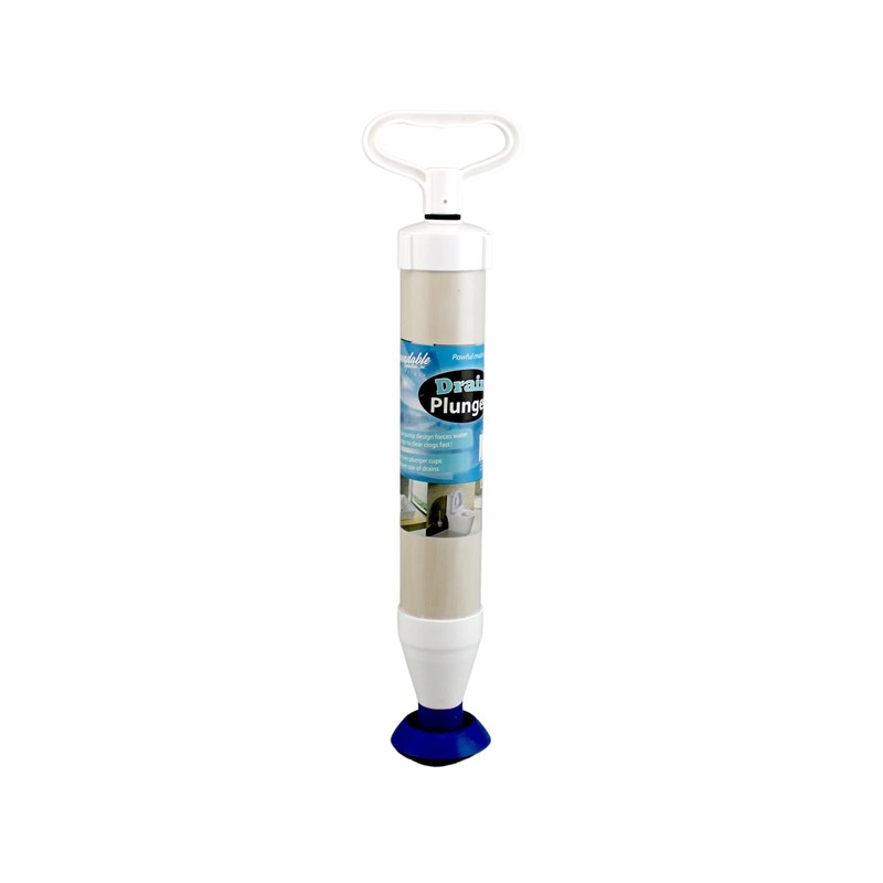 Dependable Industries inc. Essentials High Pressure Powerful Pump Multi-Drain Plunger