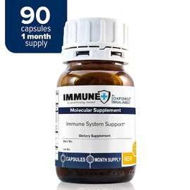 Supplement for Immune system support IMMUNE+ - Natural Black elderberry extract Zink - Immune system support - Vegan - 1 Month Supply