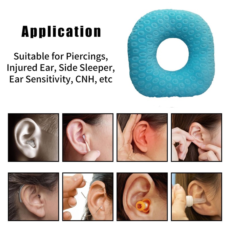 Piercing Pillow, Ear Hole Piercing Pillows, CNH Piercing Pillow Donut,