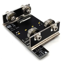 ML-Train Track G Wheel Test Bench Illuminated Stainless Steel Accessories for Locomotives & Wagons