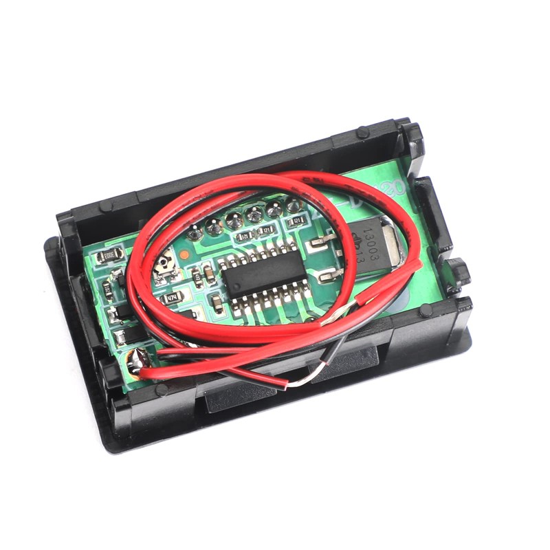 Artudatech 5pcs Dc5-120V 0.56" 2-Wire Digital Display Panel Voltmeter Bolt