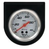 Equus 5244 2" Mechanical Oil Pressure Gauge, White