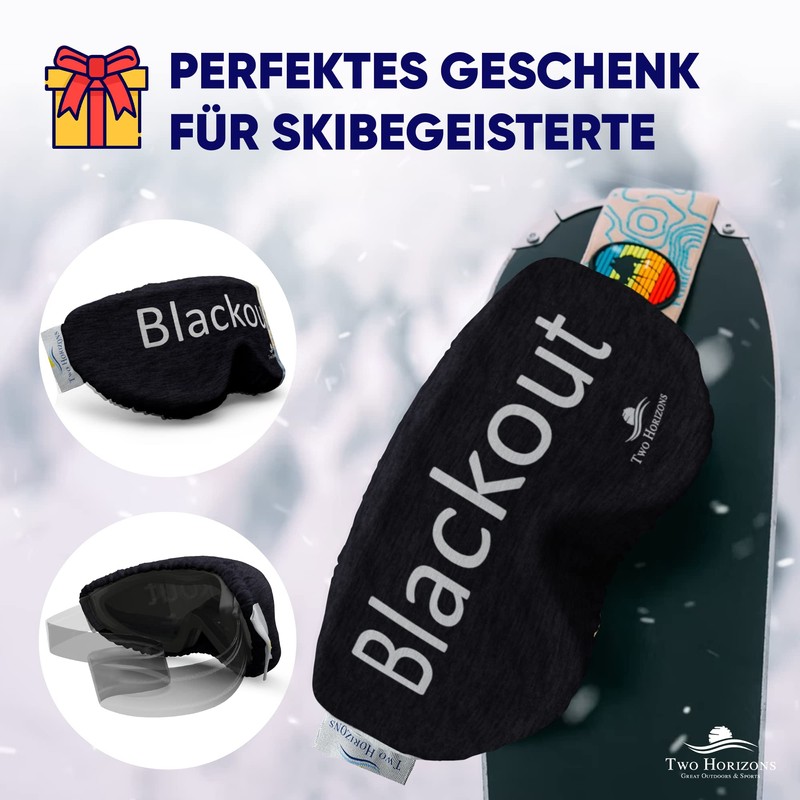 Two Horizons Ski Goggles Protective Cover | Protects Against Scratches