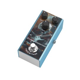Dozzly Crunch Distortion Pedal Mini Guitar Effects Pedal True Bypass for Electric Guitar