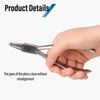 Dhoptical Eyeglasses Frame Pliers, Unload Push in Nose Pad Plier