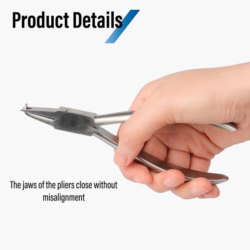 Dhoptical Eyeglasses Frame Pliers, Unload Push in Nose Pad Plier